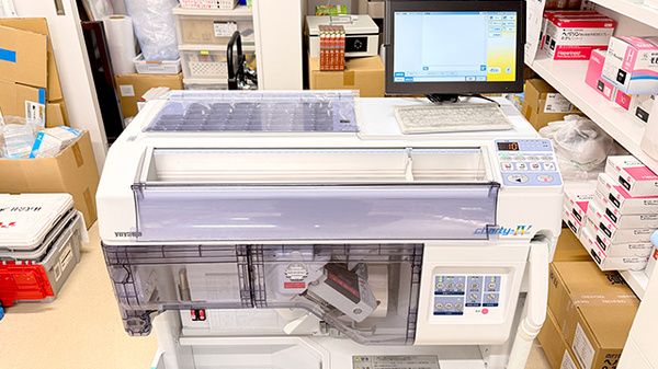 花・花薬局大師町店の調剤器具