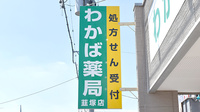 わかば薬局韮塚店の看板