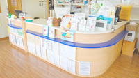 イムノファーマシー伊勢崎店の受付/カウンター