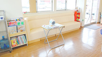 イムノファーマシー伊勢崎店の待合スペース