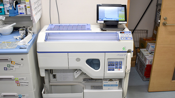 花・花薬局伊勢崎境店の調剤器具