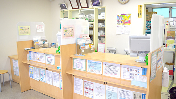 アップル薬局　太田北口店の受付/カウンター