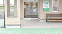 わかば薬局大原店の入口