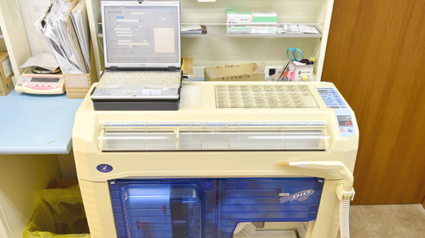 わかば薬局大原店の調剤器具