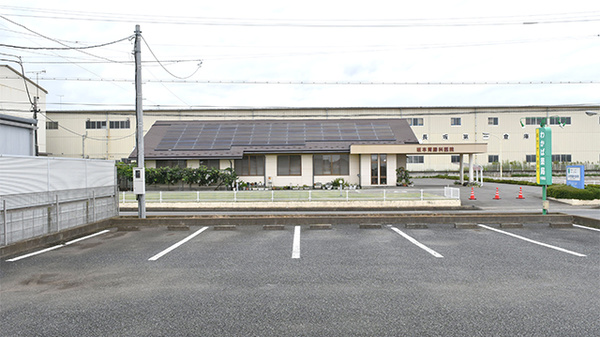 わかば薬局大原店の駐車場