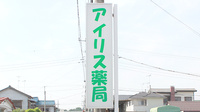 アイリス薬局の看板