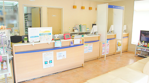 イムノファーマシー邑楽町店の受付/カウンター