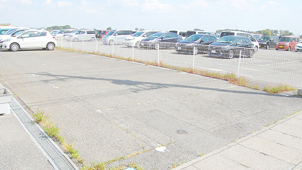 イムノファーマシー邑楽町店の駐車場