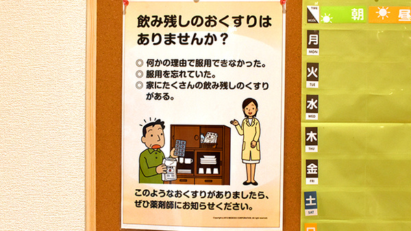キリン堂薬局　浦和元町店の残薬回収サービス