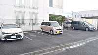 グリーン薬局の駐車場