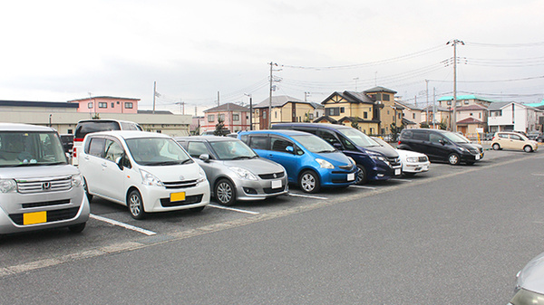 薬樹薬局　越谷2号店の駐車場