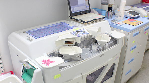 訪問薬樹薬局　越谷の調剤器具