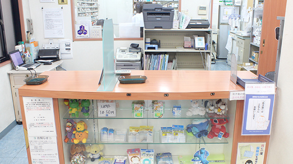 ヤマグチ薬局　朝霞店の受付/カウンター