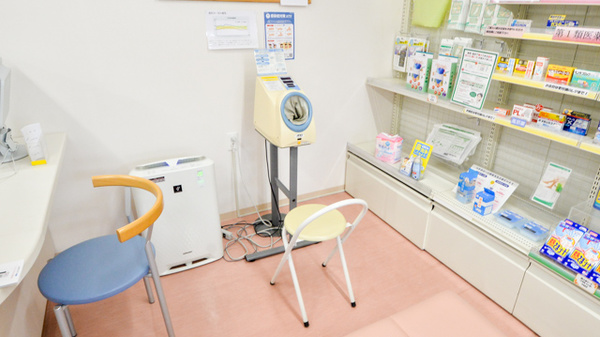 アカネサポート薬局の血圧計