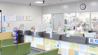 ゆみ薬局富士見店の受付/カウンター