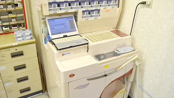 オレンジ薬局の調剤器具