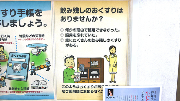 コスモス薬局の残薬回収サービス