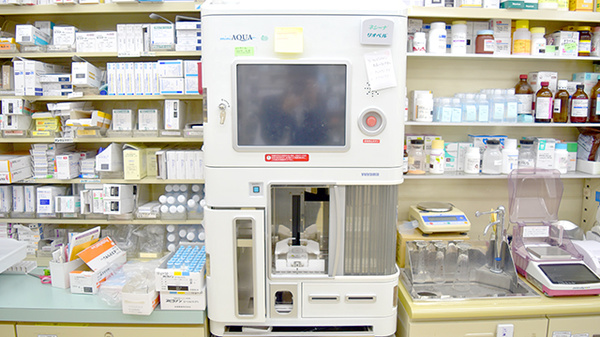 エルム薬局の調剤器具