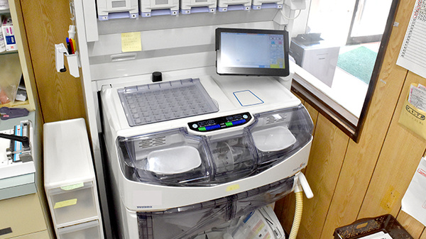 ミドリ薬局　鳩山店の調剤器具