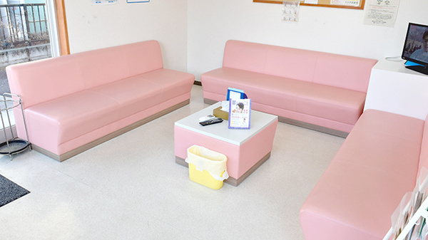 えびす堂薬局の待合スペース