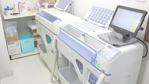 薬樹薬局　松山中央の調剤器具