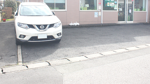 薬樹薬局　加須の駐車場