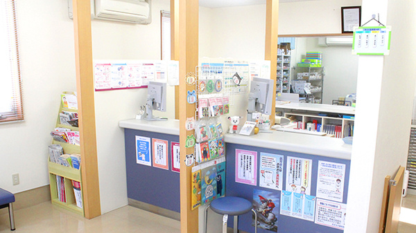 あすなろ薬局南町店の受付/カウンター