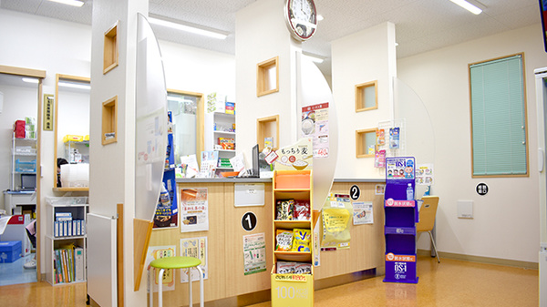 いきいき薬局加須店の受付/カウンター