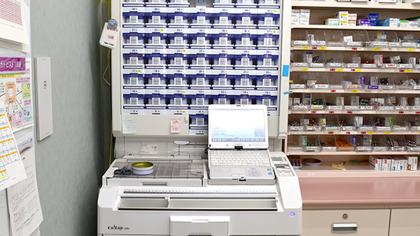 ぽかぽか薬局の調剤器具