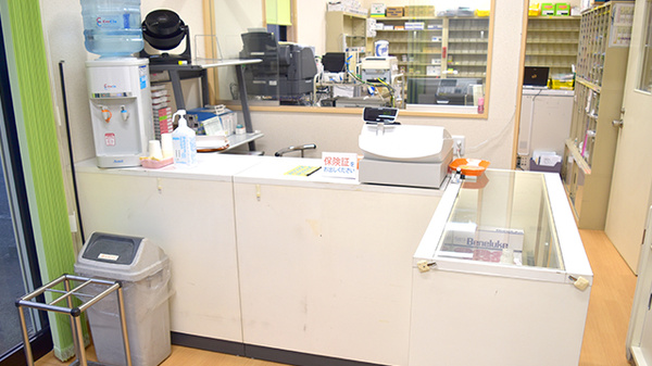 さくら薬局の受付/カウンター