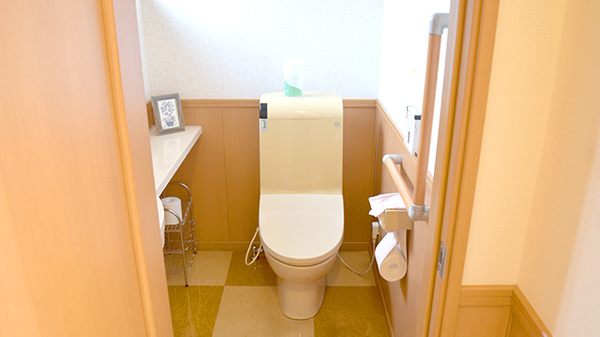 ふたば薬局のお手洗い
