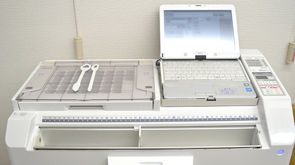 ムサシノ薬局の調剤器具