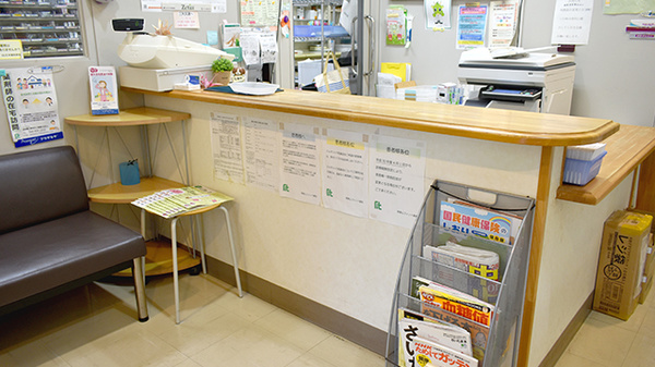 新都心フィット薬局の受付/カウンター