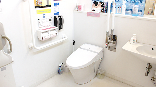 薬樹薬局　上小町のお手洗い