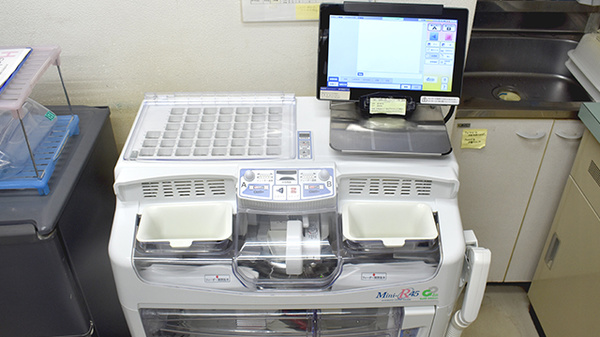 なのはな薬局おゆみ野店の調剤器具