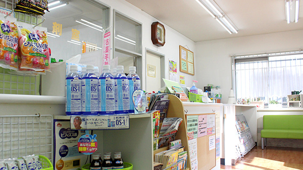 トウカンメディカル朝日薬局の受付/カウンター