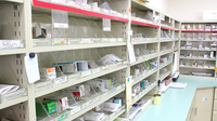 大洋薬局花見川店の薬棚