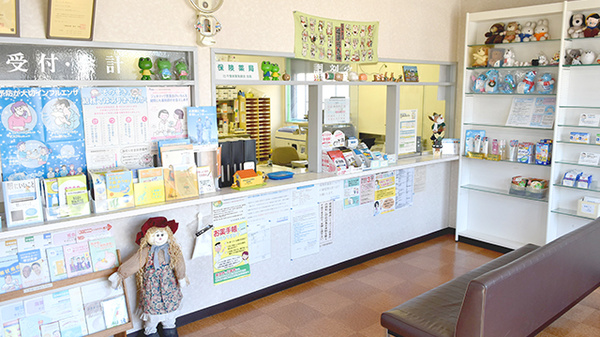 みずほ薬局大網店の受付/カウンター