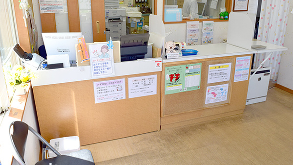 つつじ薬局大網店の受付/カウンター
