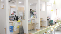 かえで薬局の受付/カウンター