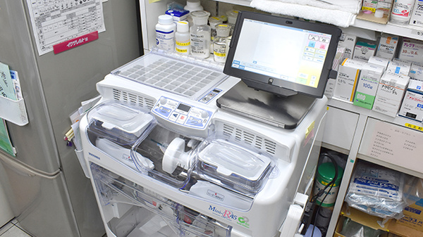 つくし薬局の調剤器具