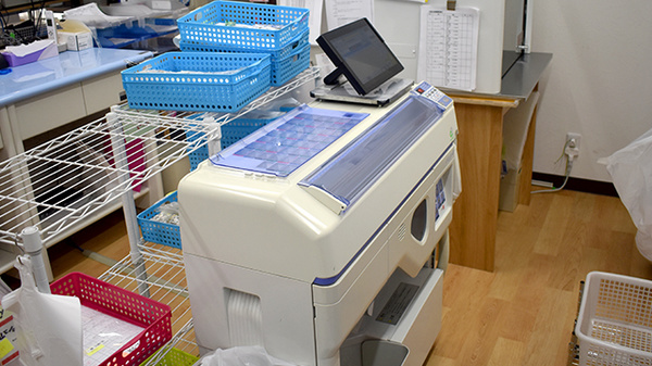 あやめ薬局北小金店の調剤器具