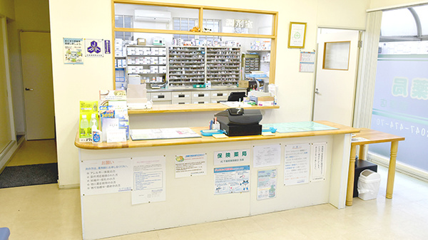みずほ薬局前原店の受付/カウンター