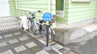 みずほ薬局前原店の駐輪場