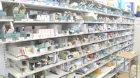 薬樹薬局　船橋金杉の薬棚