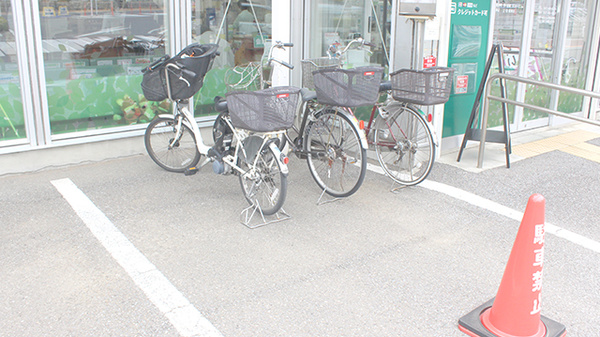 薬樹薬局　船橋金杉の駐輪場