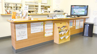 みずほ薬局茂原店の受付/カウンター