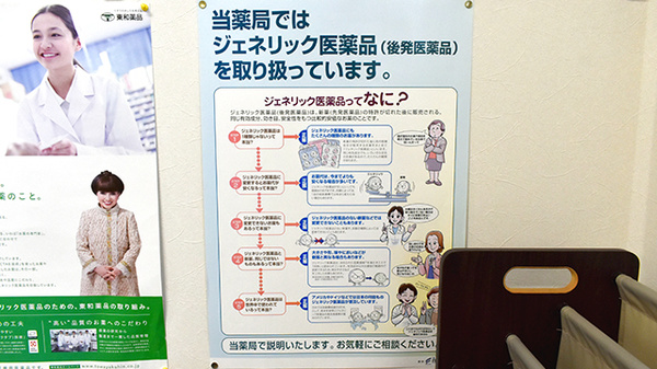 げんき調剤薬局のジェネリック対応