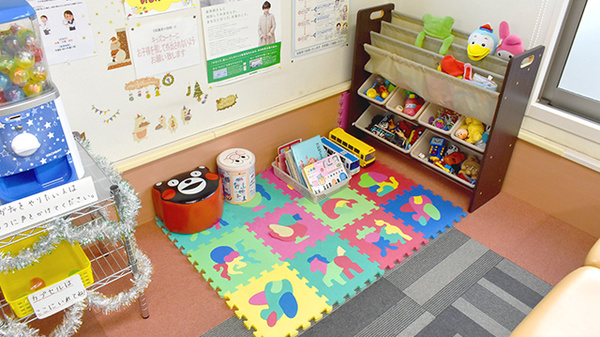げんき調剤薬局のキッズ用設備