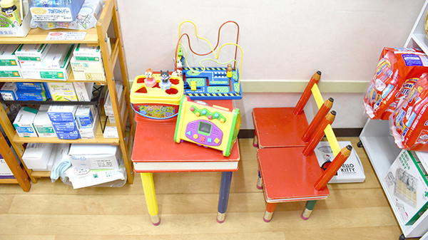 寿々薬局のキッズ用品